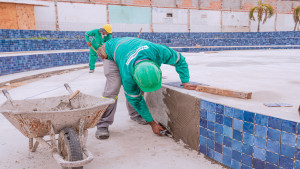 Obras da Praça da Gleba E estão 70% concluídas